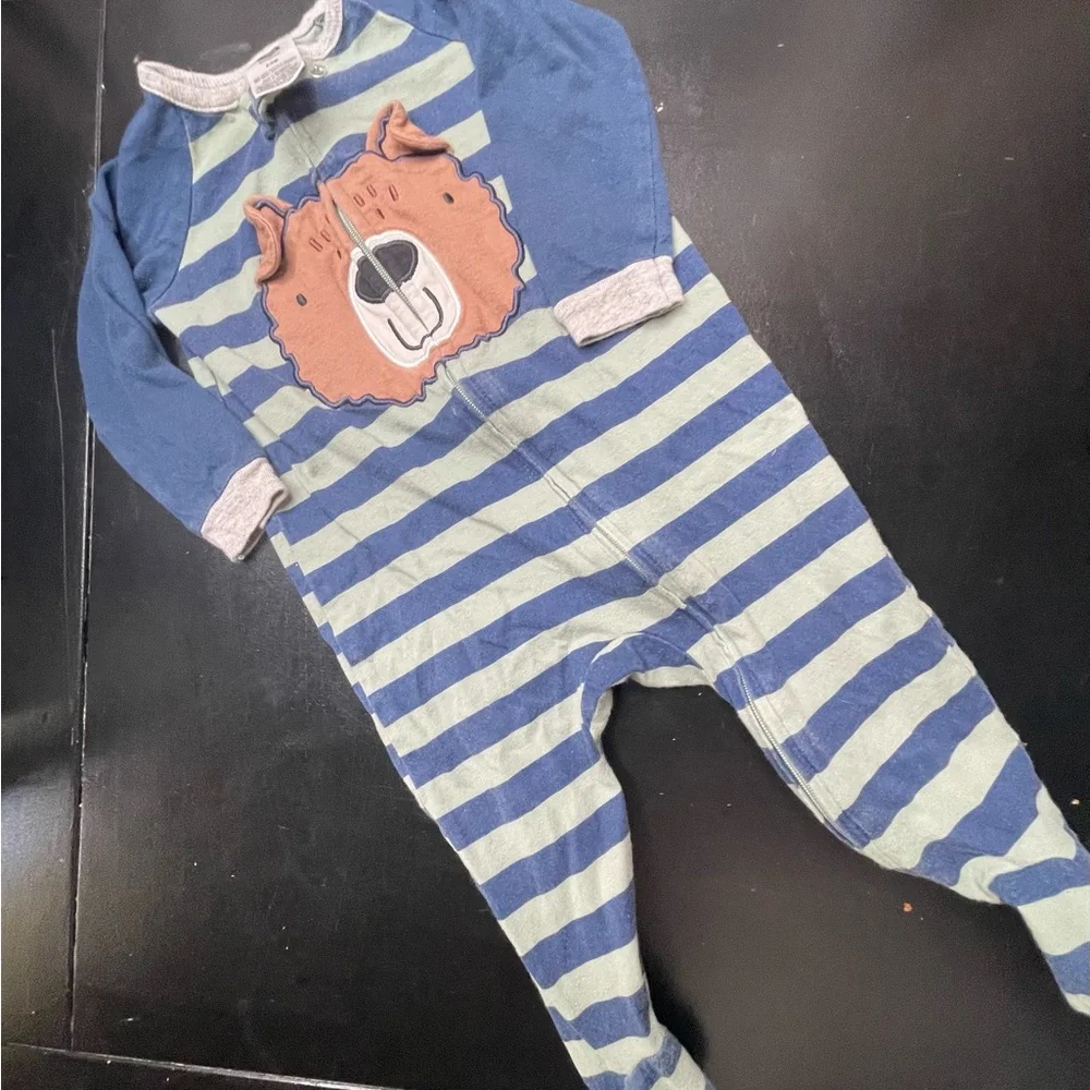 Baby Boy Bundle 3-6 months longsleeve  one piece sleepers